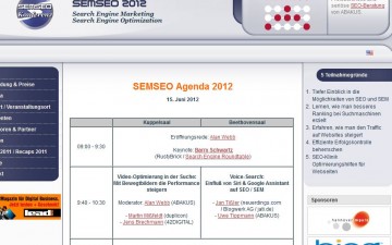 SEMSEO 2012 Recap Teil 1