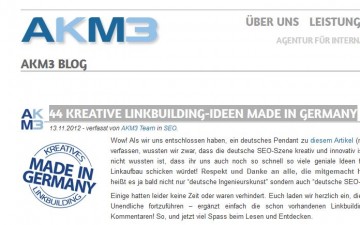 44 kreative Linkbuilding-Ideen made by Germany SEO´s